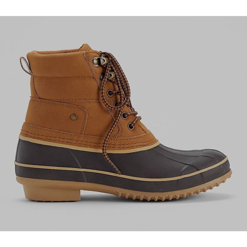NWT Maurices Honey Lace Up Duck Boot size 10 (R)